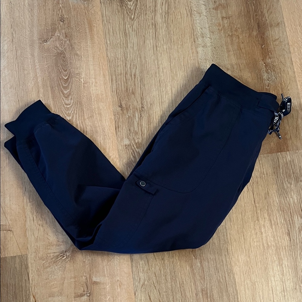 Like New Navy Med Couture Joggers
